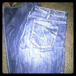 Silver jeans